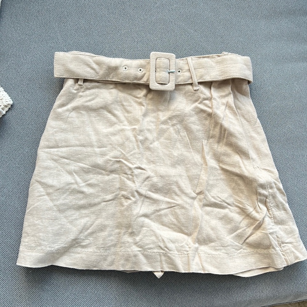 ABERCROMBIE LINEN SKORT